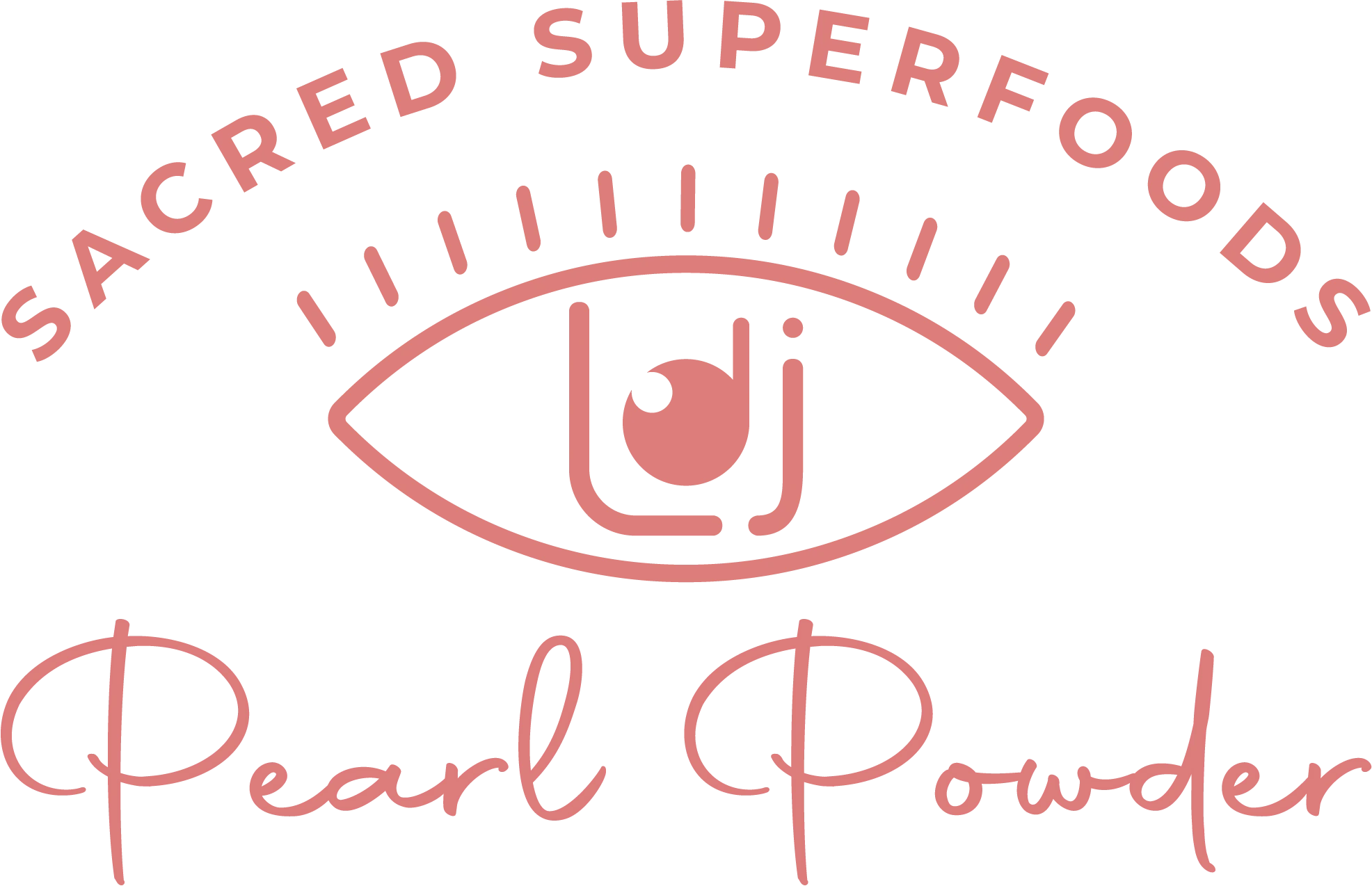 LDJ Sacred Superfoods Pearl Powder Logo