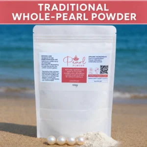 Micronized Freshwater Pearl Powder 100g whole-pearl powder for castor oil blends, DIY skincare and beauty rituals